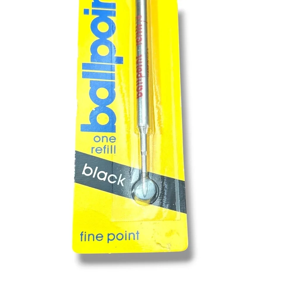 Sheaffer‎ Ballpoint Pen Refill Fine Point Black Ink 1 Pack 99334 New